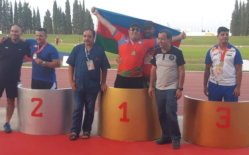 İki para-atletimiz qızıl medal qazandı - FOTO