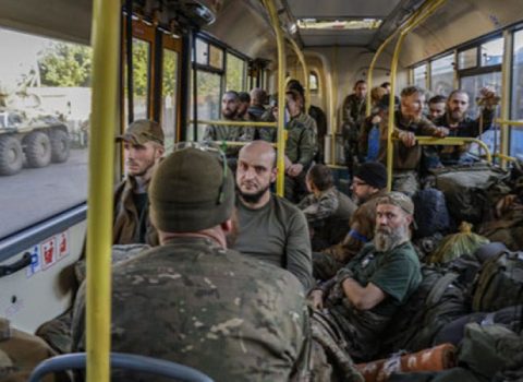 Rusiya 144 ukraynalı hərbçini azad etdi