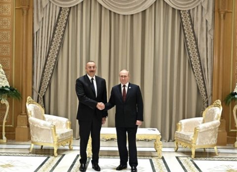 İlham Əliyev Aşqabadda Vladimir Putin ilə görüşdü – YENİLƏNİB