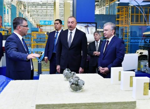 İlham Əliyev Daşkənddə “TEXNOPARK” MMC-nin fəaliyyəti ilə tanış oldu – YENİLƏNİB / FOTO