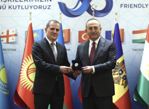 Çavuşoğludan Bayramovla görüşü barədə PAYLAŞIM – FOTOLAR