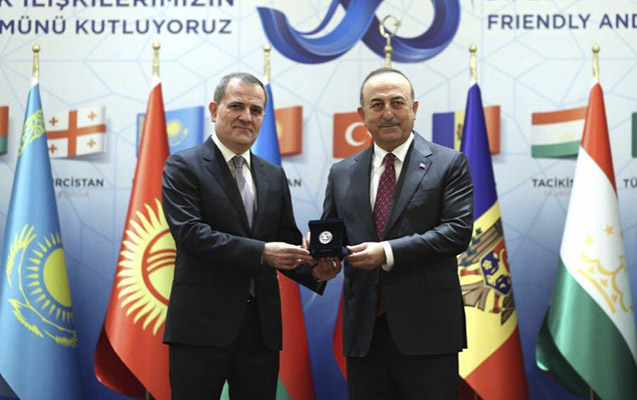 Çavuşoğludan Bayramovla görüşü barədə PAYLAŞIM - FOTOLAR