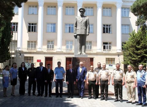 NATO təhsil ekspertləri Milli Müdafiə Universitetində – FOTO