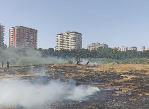 Bakıda qəsdən yanğın törədən şəxs SAXLANILDI – FOTO