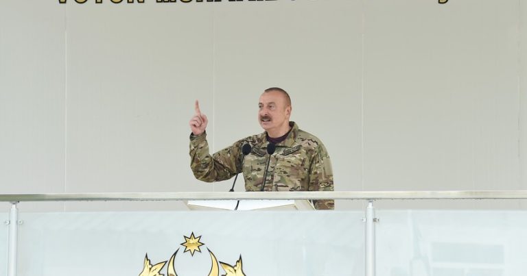 Azərbaycan Prezidenti Ermənistandakı revanşist qüvvələrə xəbərdarlıq etdi Azərbaycan Prezidenti Ermənistandakı revanşist qüvvələrə xəbərdarlıq etdi