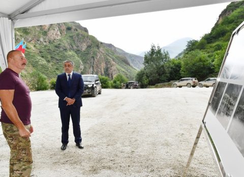 Kəlbəcərdə “İstisu” mineral su zavodunun təməli qoyuldu – FOTO
