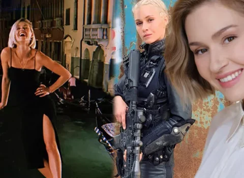 Özünü ukraynalı qaçqın kimi göstərən rusiyalı aktrisa YAXALANDI – FOTO
