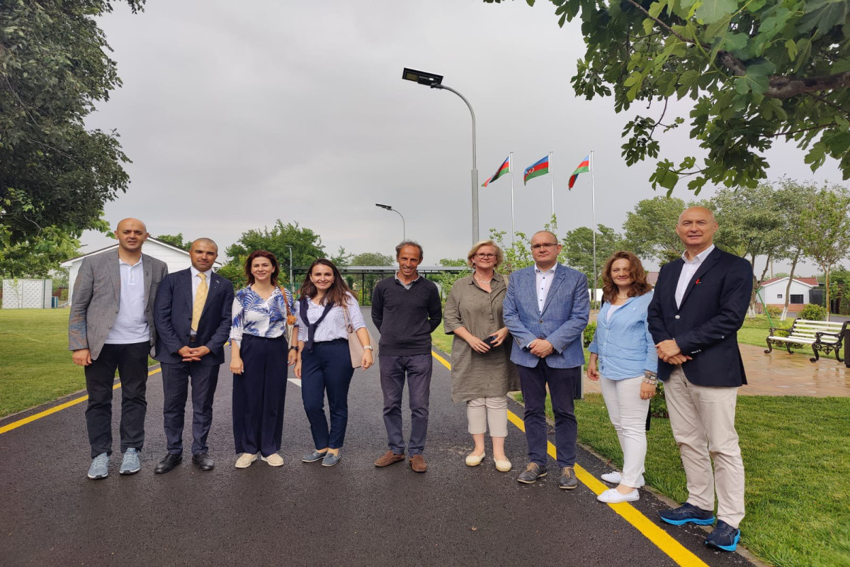 Avropa Şurası yanında bir qrup səfir Ağdama səfər etdi