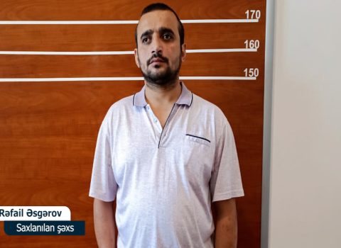 Özünü “Azərsu” əməkdaşı kimi təqdim edib dələduzluq edən şəxs saxlanıldı – VİDEO