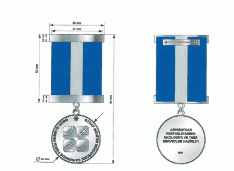 “Ətraf mühitin mühafizəsi sahəsində fərqlənməyə görə” medalı təsis edildi