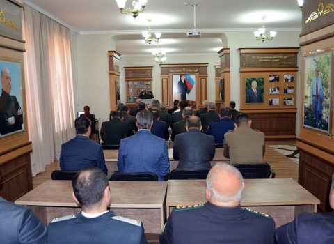 Milli Müdafiə Universitetində ilk buraxılış mərasimi keçirildi – FOTO