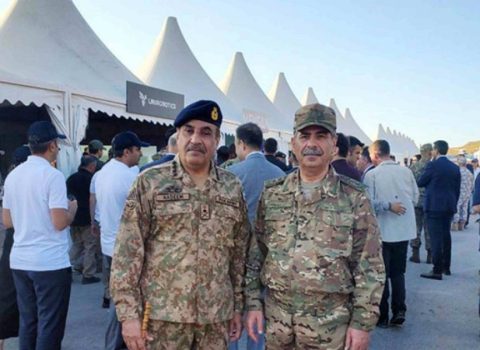 Nazir Türkiyədə pakistanlı generalla görüşdü – FOTO