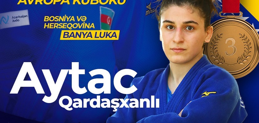 Avropa Kuboku: Azərbaycan cüdoçusu bürünc medal qazandı