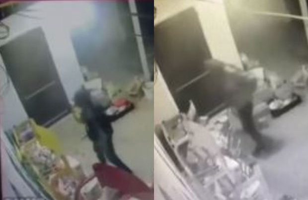 Oğurluq üçün girdiyi mağazada ələ keçdi – VİDEO Oğurluq üçün girdiyi mağazada ələ keçdi – VİDEO