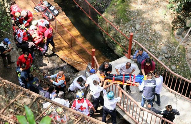 Meksikada yeni açılan körpü uçdu – 25 nəfər xəsarət aldı + VİDEO Meksikada yeni açılan körpü uçdu – 25 nəfər xəsarət aldı + VİDEO