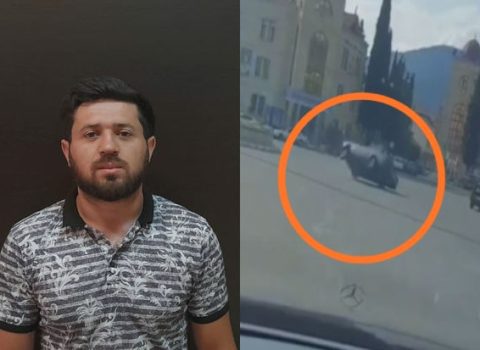 Zaqatalada avtoxuliqanlıq edən sürücü HƏBS OLUNDU – VİDEO