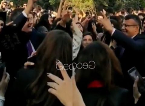 Məzun günündə prorektorun rəqsi gündəm oldu – VİDEO