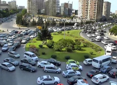 Qəza tıxaca səbəb oldu – FOTO
