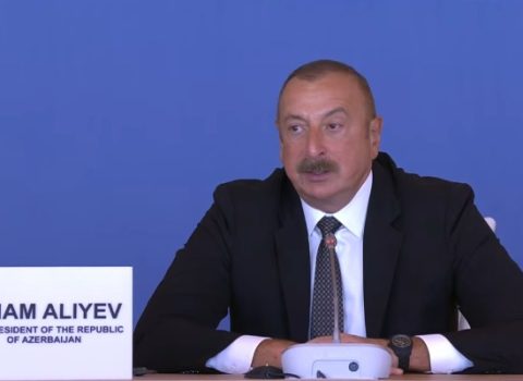 İlham Əliyev IX Qlobal Bakı Forumunda çıxış edir – CANLI