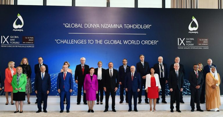 Prezident IX Qlobal Bakı Forumunda çıxış etdi – VİDEO / YENİLƏNİB