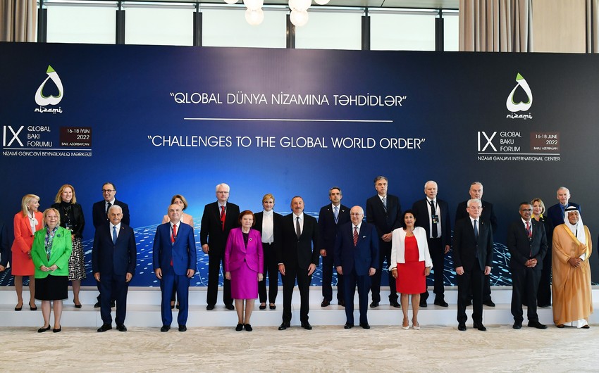 Prezident IX Qlobal Bakı Forumunda çıxış etdi - VİDEO / YENİLƏNİB