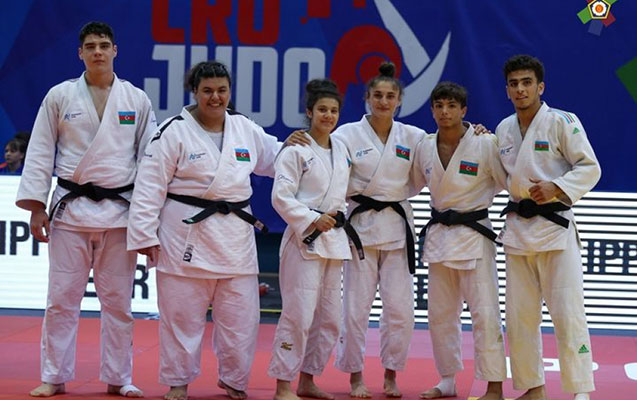 Cüdoçularımız komanda yarışında bürünc medal qazandılar