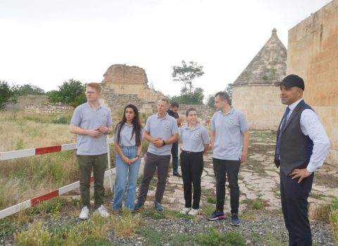 “Mine Mark” Fondunun nümayəndələri Ağdamda dağıntılarla tanış oldu
