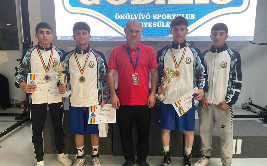 Azərbaycan boksçuları beynəlxalq turnirdə 7 medal qazandı