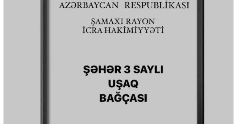 Uşağa qarşı zorakılığa görə bağça müdiri və aşpaz CƏZALANDIRILDI Uşağa qarşı zorakılığa görə bağça müdiri və aşpaz CƏZALANDIRILDI