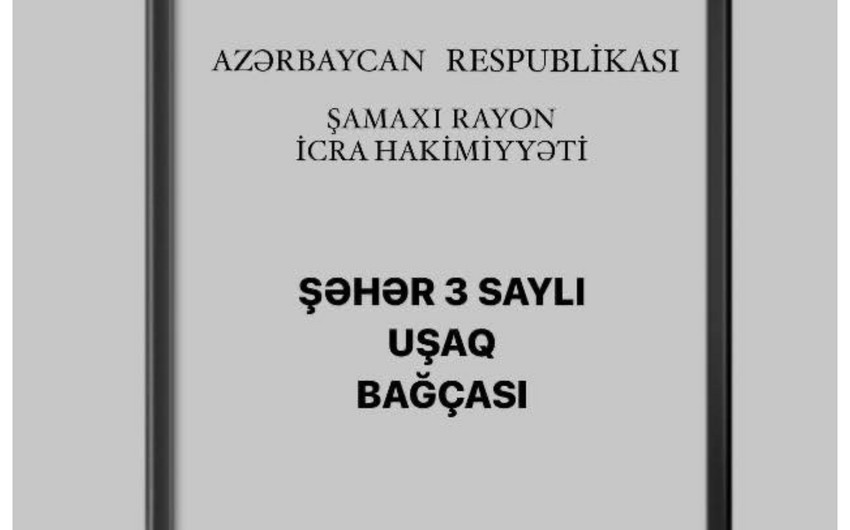 Uşağa qarşı zorakılığa görə bağça müdiri və aşpaz CƏZALANDIRILDI