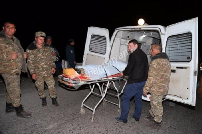Ermənistanda daha bir hərbçi öldü