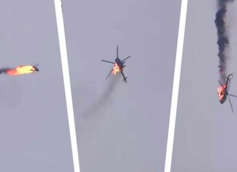 Ukrayna daha bir rus helikopterini vurdu