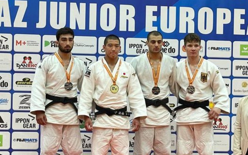 Azərbaycanın gənc cüdoçusu Avropa kubokunda bürünc medal qazandı