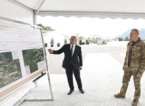 Kəlbəcər Rəqəmsal İdarəetmə Mərkəzinin təməli qoyulub – FOTO
