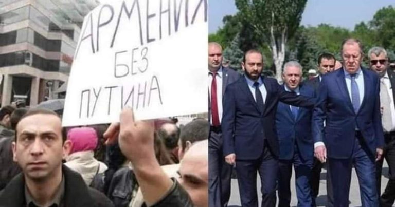 Ermənistanda Rusiya əleyhinə mitinq keçirildi – Putini və Lavrovu TƏHQİR ETDİLƏR – VİDEO Ermənistanda Rusiya əleyhinə mitinq keçirildi – Putini və Lavrovu TƏHQİR ETDİLƏR – VİDEO