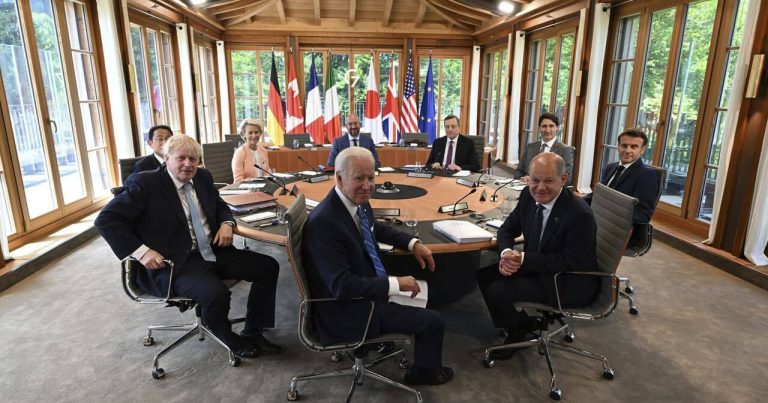 G7 sammitinin iştirakçıları Putini ƏLƏ SALDILAR – FOTO/VİDEO G7 sammitinin iştirakçıları Putini ƏLƏ SALDILAR – FOTO/VİDEO