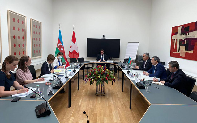 İsveçrə ilə siyasi məsləhətləşmələr keçirildi