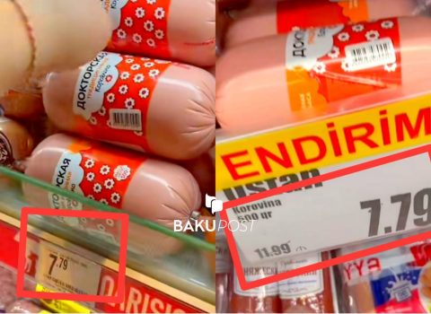 “Araz” marketdəki saxta endirimin üstü belə açıldı – Hər kəs bu “qiymət”dən danışır