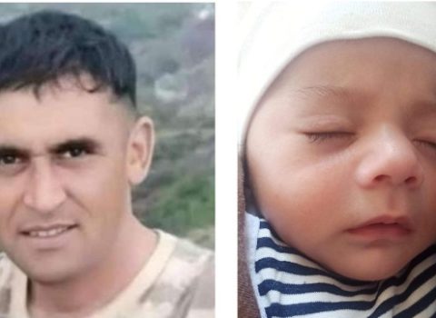 Qəzada həlak olan hərbçimizin 4 aylıq oğlu yadigar qalıb