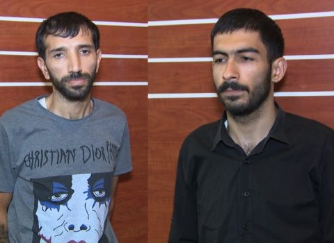 Abşeronda motosikletli narkokuryerlər saxlanıldı – VİDEO