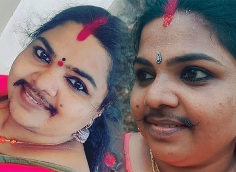 Hindistanda bığ buraxan qadın: “Onsuz yaşamağı təsəvvür edə bilmirəm”