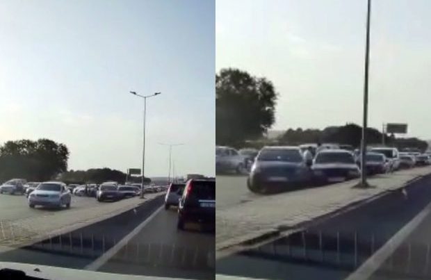 Bakı-Sumqayıt yolunda səkkiz avtomobil toqquşdu – VİDEO / YENİLƏNİB Bakı-Sumqayıt yolunda səkkiz avtomobil toqquşdu – VİDEO / YENİLƏNİB