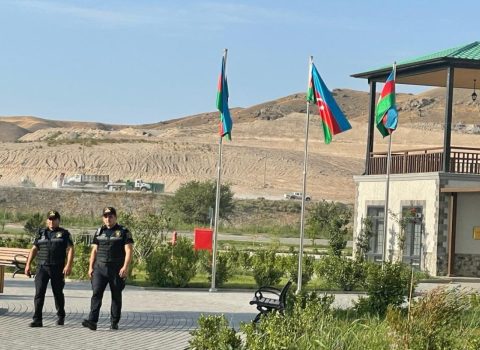 Ağalı kəndində polis sahə məntəqəsi yaradıldı
