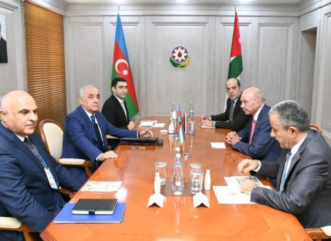 Əli Əsədov İordaniya Senatının sədri ilə görüşdü