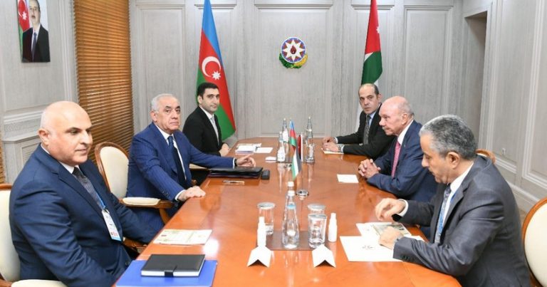 Əli Əsədov İordaniya Senatının sədri ilə görüşdü Əli Əsədov İordaniya Senatının sədri ilə görüşdü