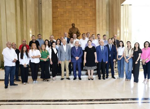YAP-da Mətbuat Günü münasibətilə KİV nümayəndələri ilə GÖRÜŞ KEÇİRİLDİ – FOTO