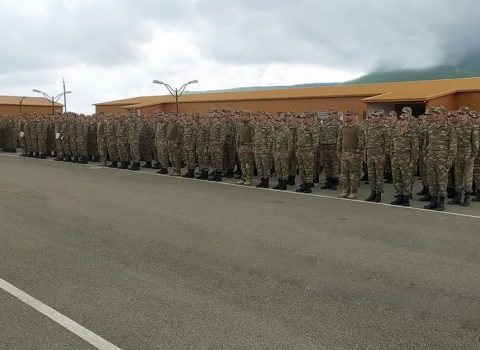 Ehtiyatda olan hərbçilər təlimə çağırıldı – FOTO