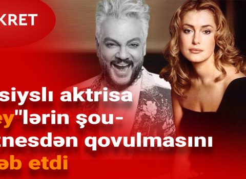 Rusiyalı aktrisa LGBT sənətçilərin şou-biznesdən qovulmasını TƏLƏB ETDİ – VİDEO