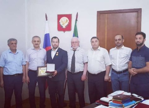 Anar Həsənov “Qızıl Qartal – Dağıstanın şərəfi və fəxri” ordeni ilə mükafatlandırıldı – FOTO