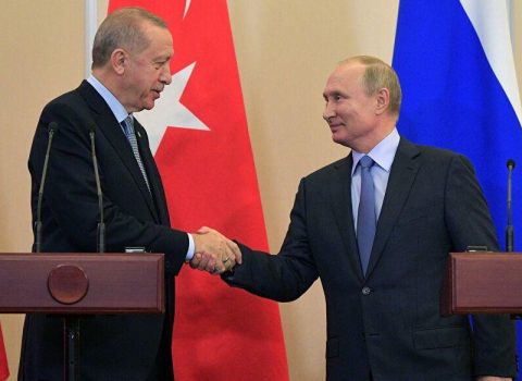 Putindən Ərdoğana: Əliyevdən sizə çoxlu salam gətirmişəm